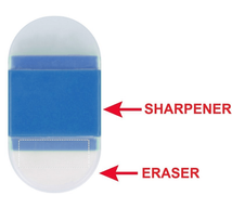 sharpener and eraser